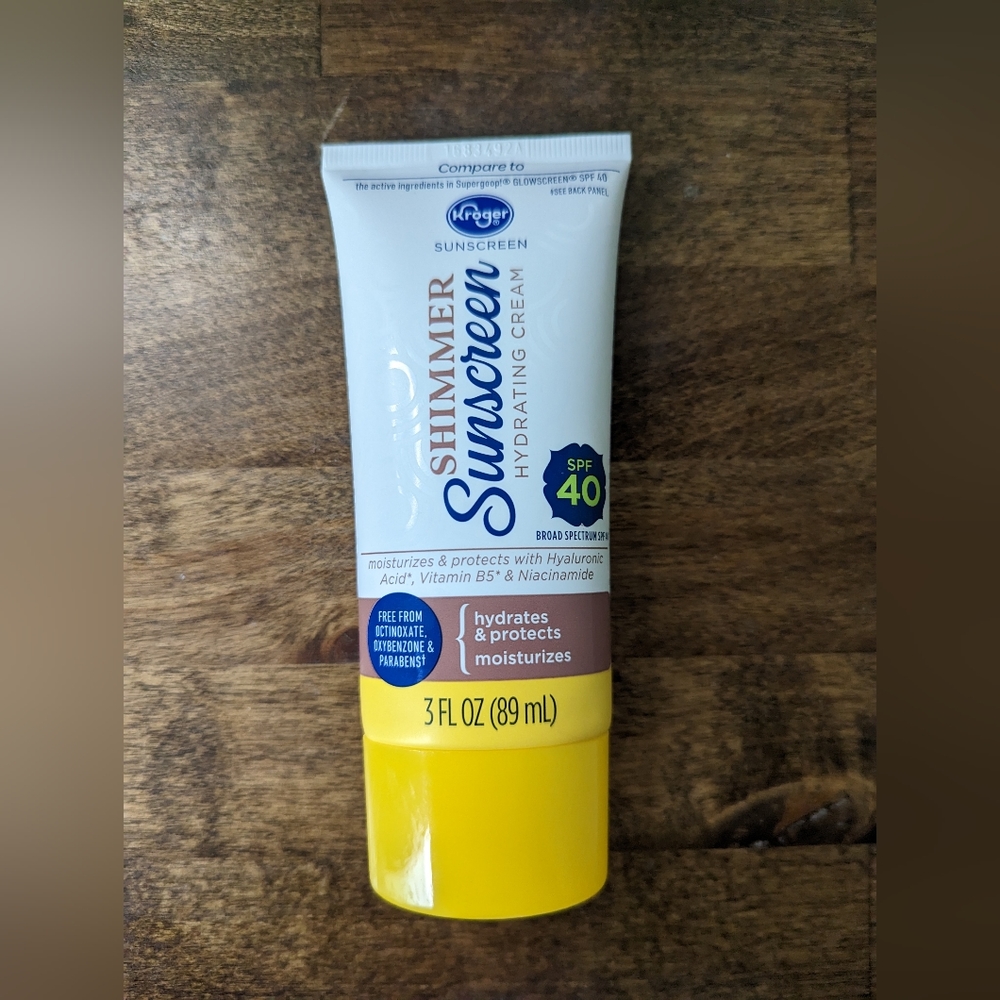 Kroger Shimmer Sunscreen